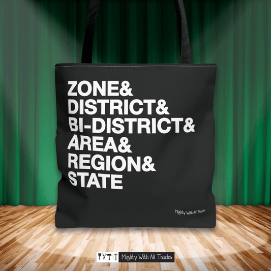 One Act Play Tote Bag Bags 16" × 16''
