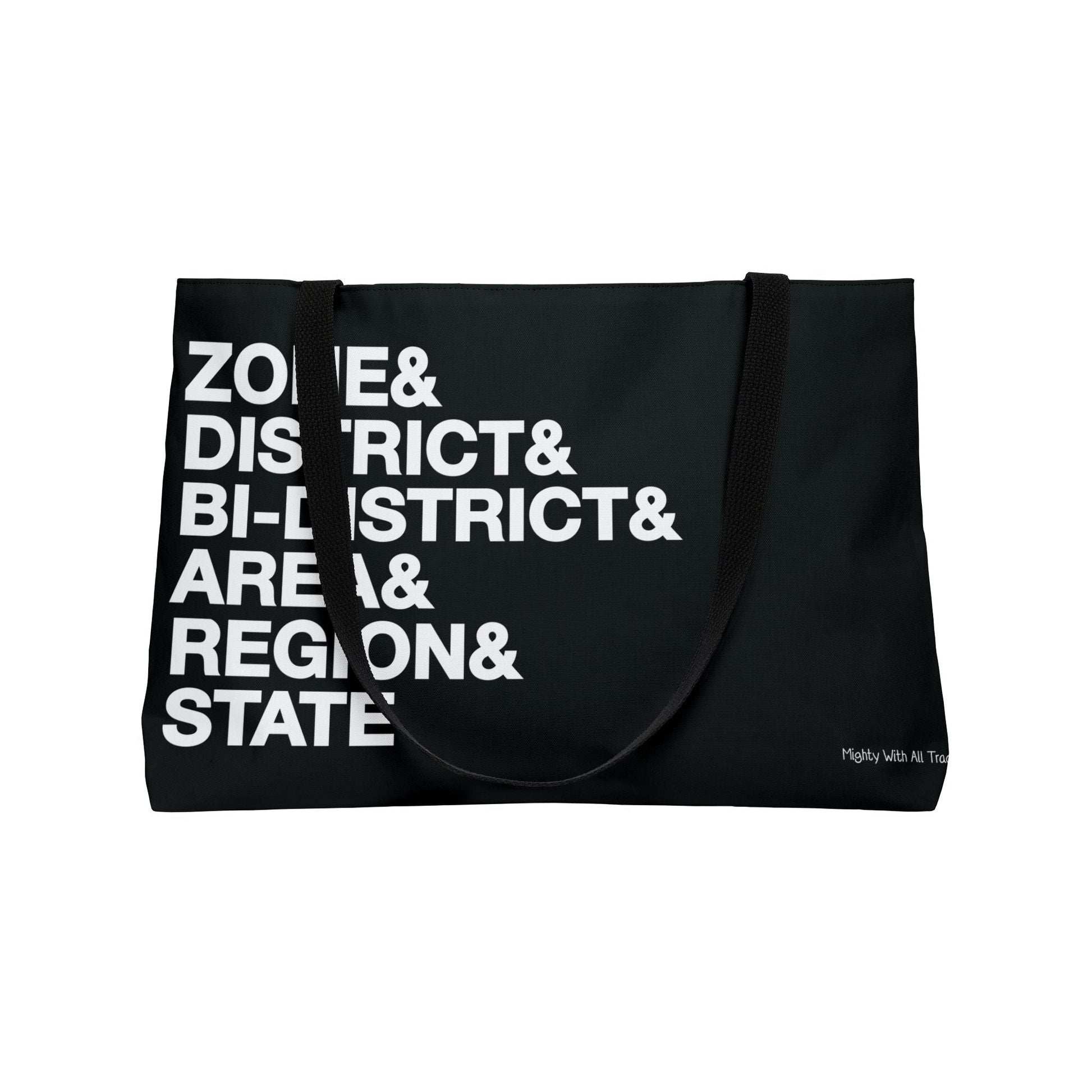 One Act Play Weekender Tote Bag Bags 24" × 13"