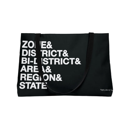One Act Play Weekender Tote Bag Bags 24" × 13"