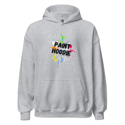 Paint Hoodie - Black Font Hoodie S