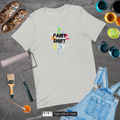 Paint Shirt T-shirt - Black Font T-Shirts S