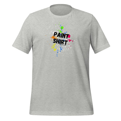 Paint Shirt T-shirt - Black Font T-Shirts S