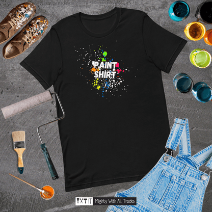Paint Shirt T-shirt - White Font T-Shirts S