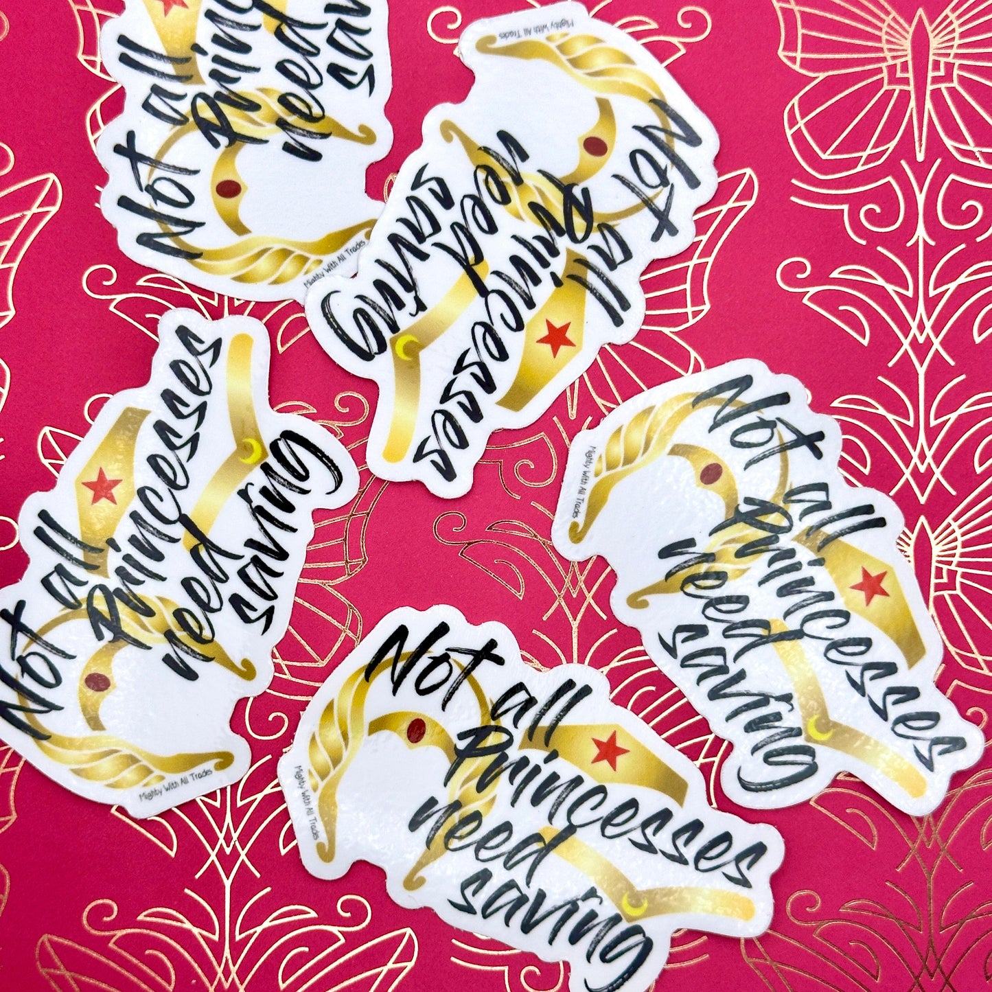 Power Princesses Sticker Stickers
