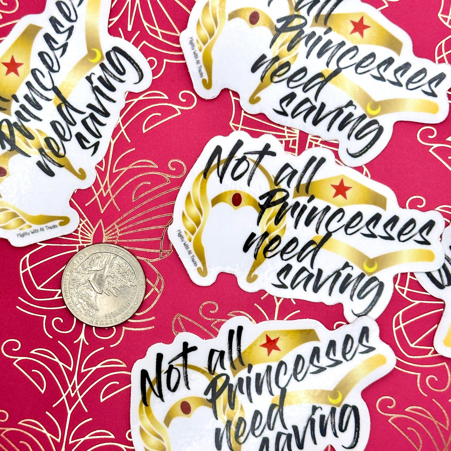 Power Princesses Sticker Stickers
