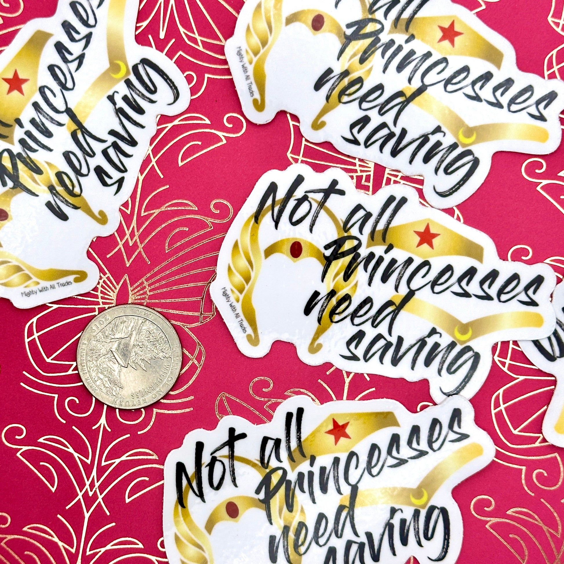 Power Princesses Sticker Stickers