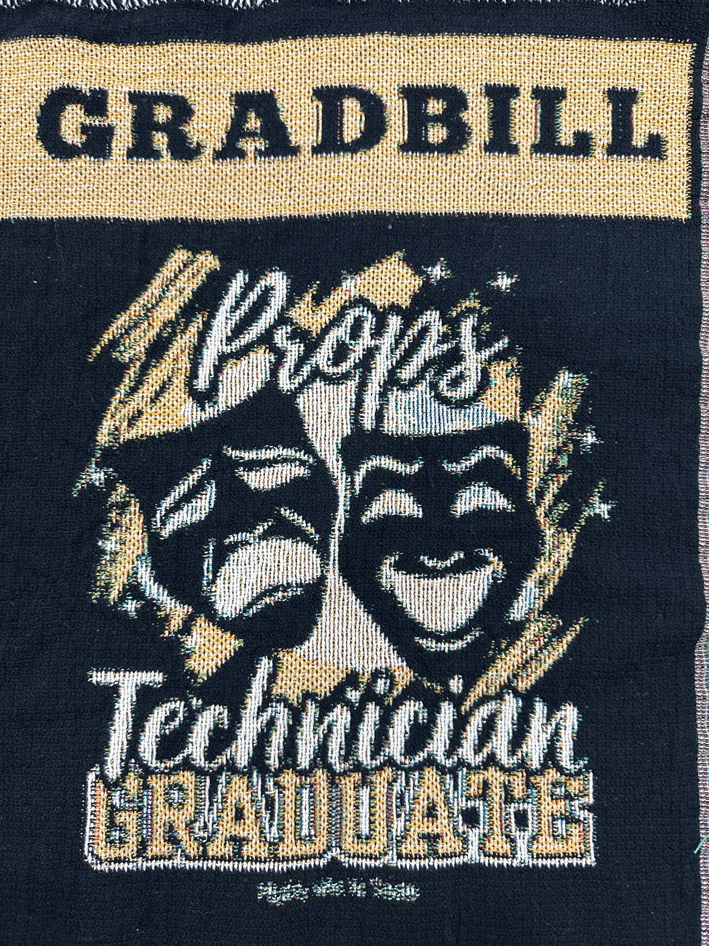 Props Gradbill Woven Blanket, 37" x 52" Home Decor Artwork