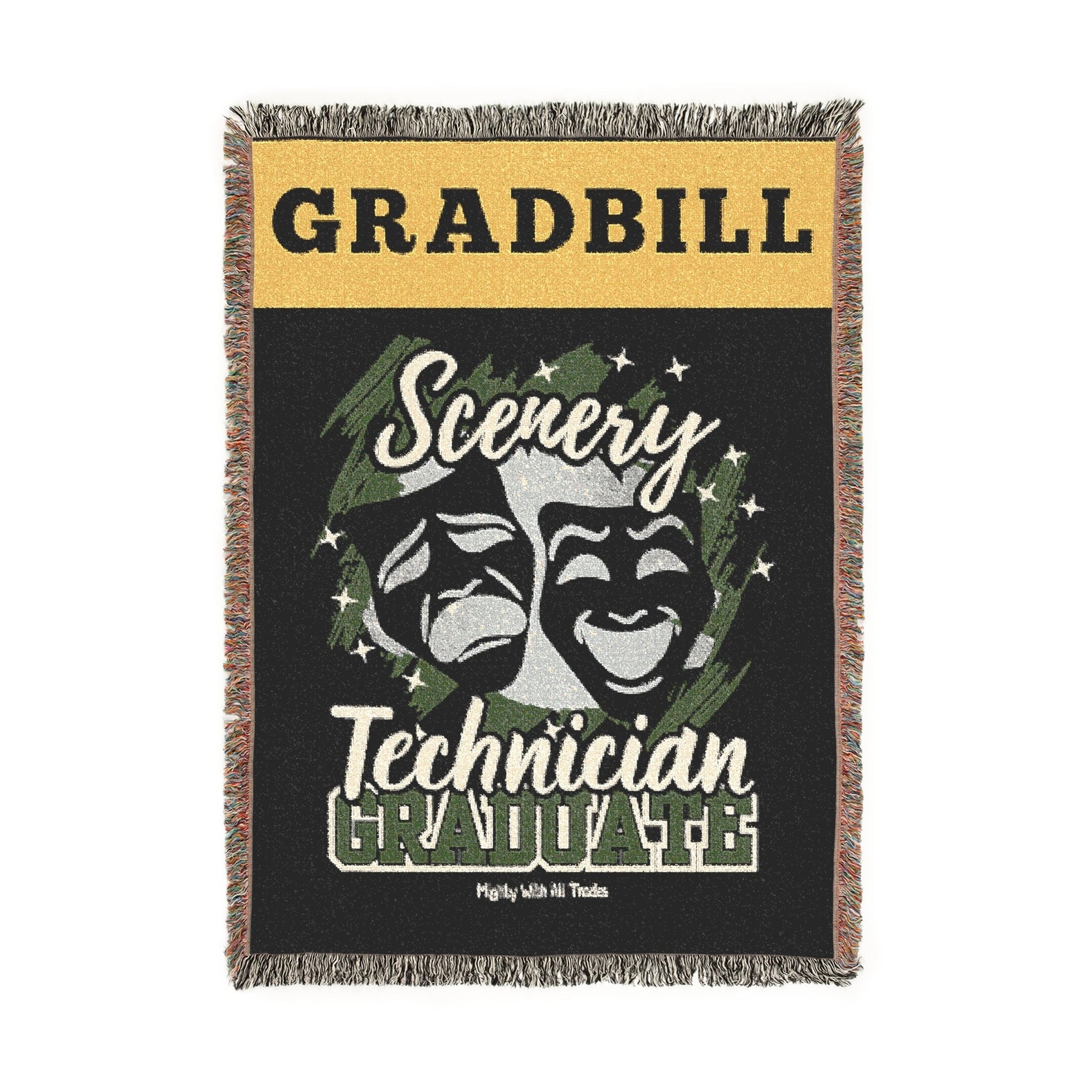 Scenery Gradbill Woven Blanket, 37" x 52" Home Decor Artwork