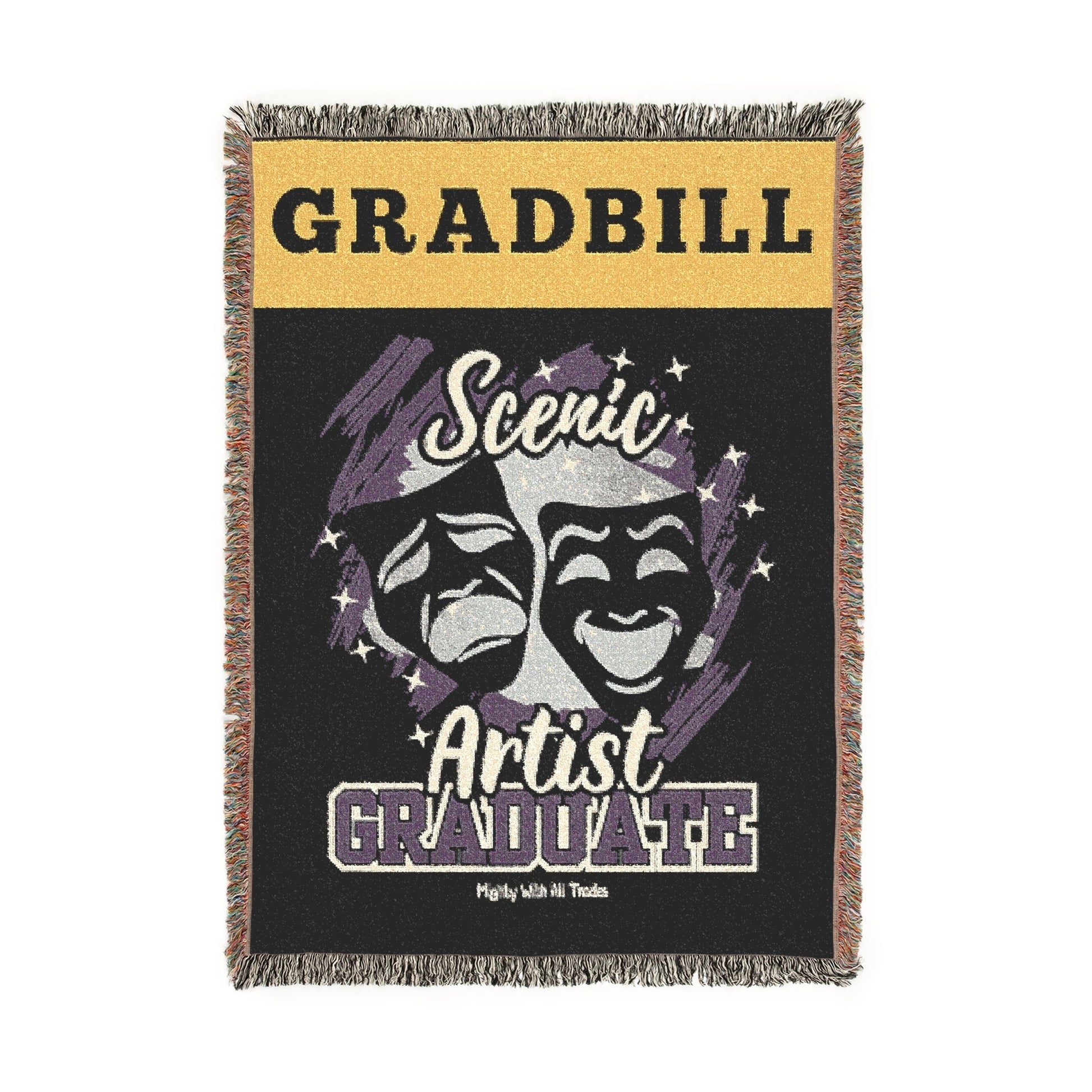 Scenic Artist Gradbill Woven Blanket, 37" x 52" Home Decor Artwork