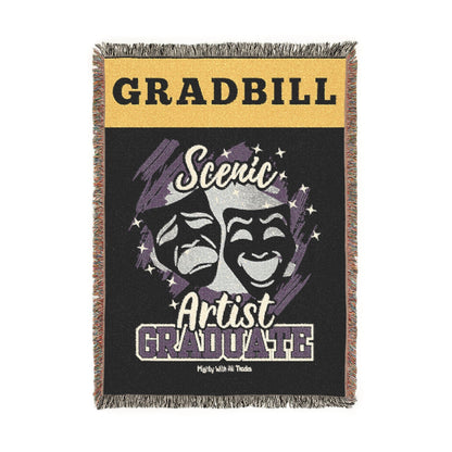 Scenic Artist Gradbill Woven Blanket, 37" x 52" Home Decor Artwork