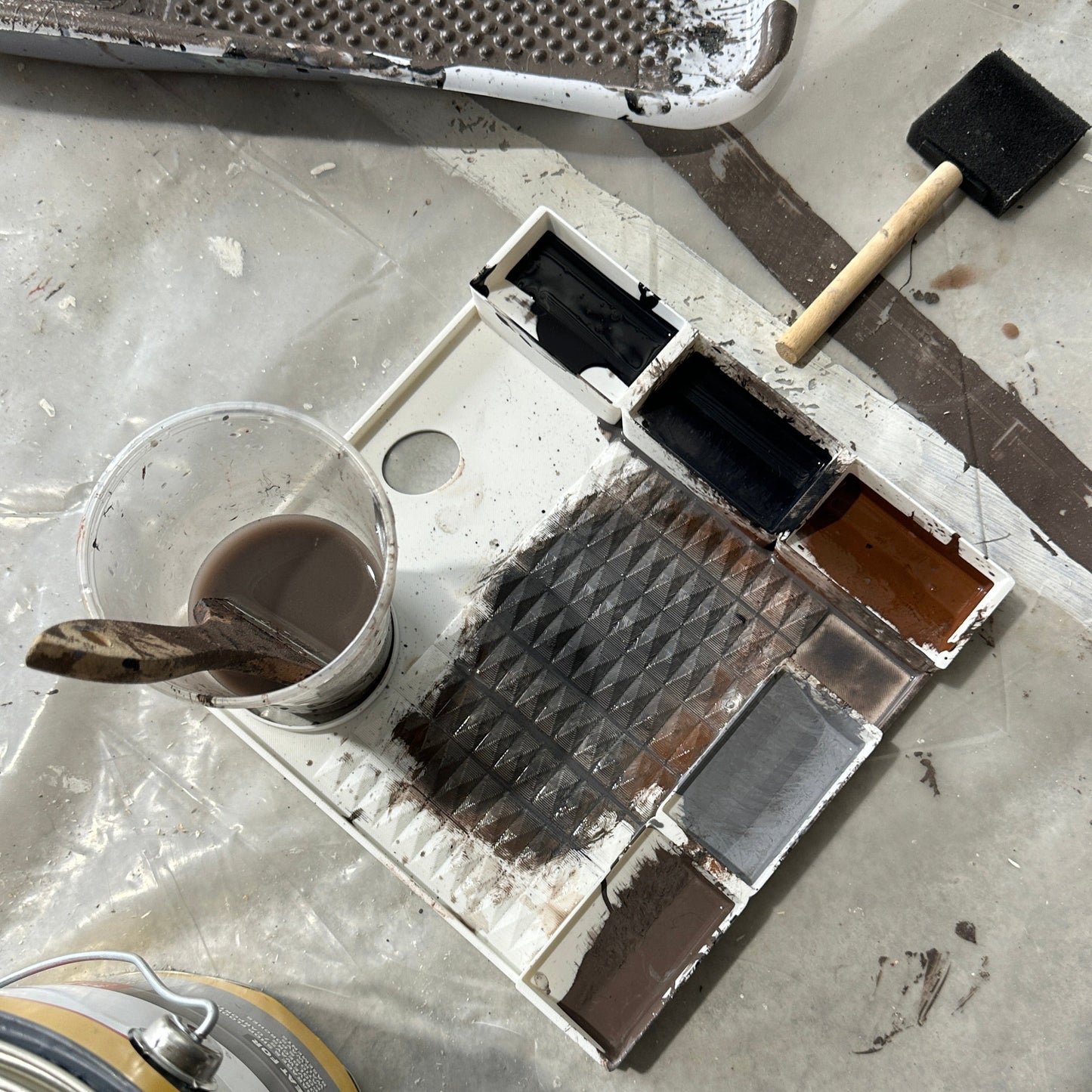 Scenic Paint Mixing Tray Printed Models Printed Model