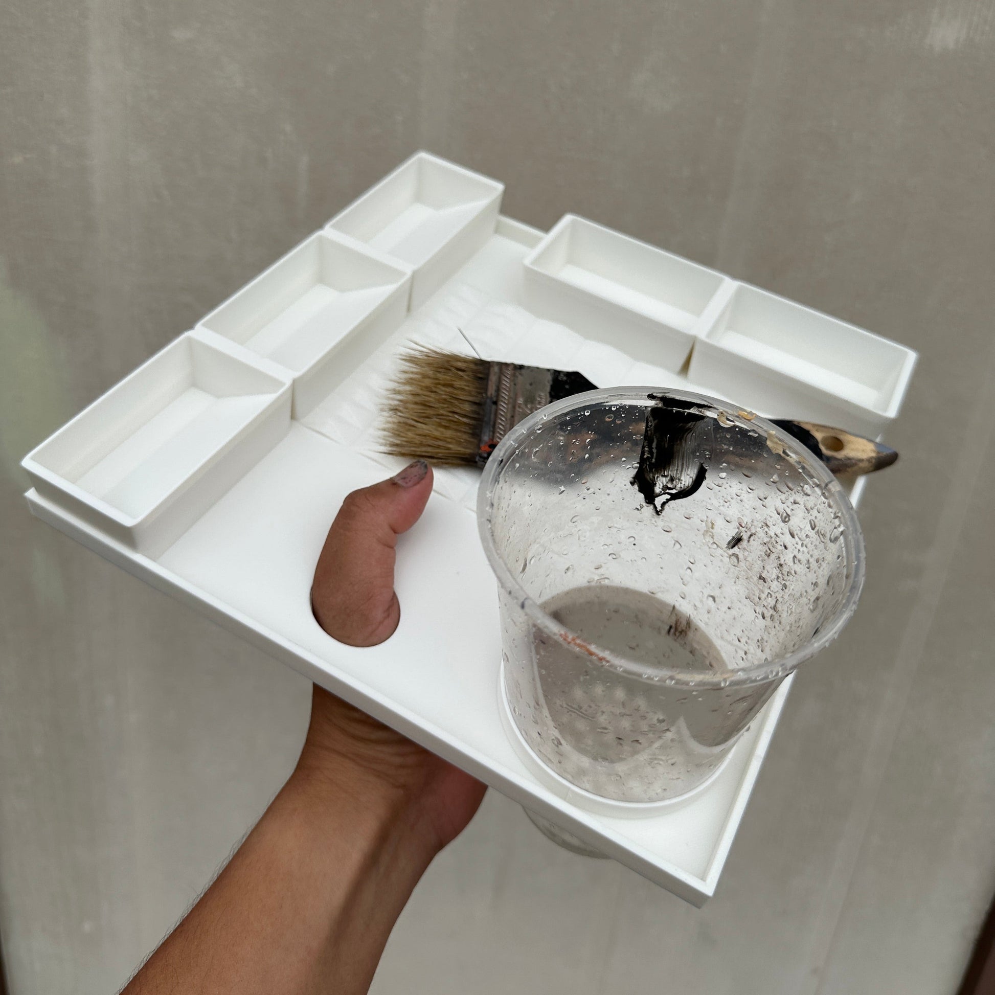 Scenic Paint Mixing Tray Printed Models Printed Model