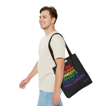Script Genres PRIDE Tote Bag Bags 16" × 16''