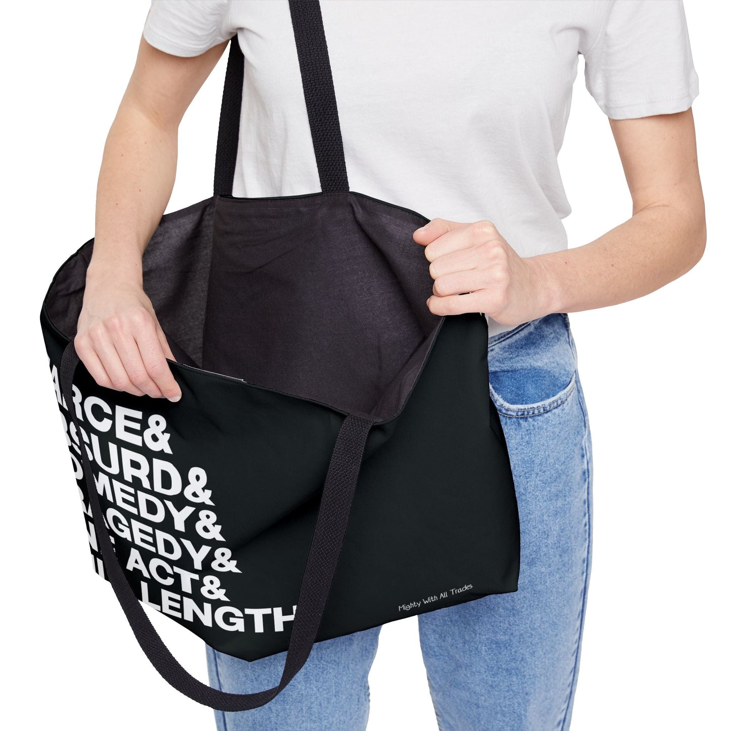 Script Genres Weekender Tote Bag Bags 24" × 13"