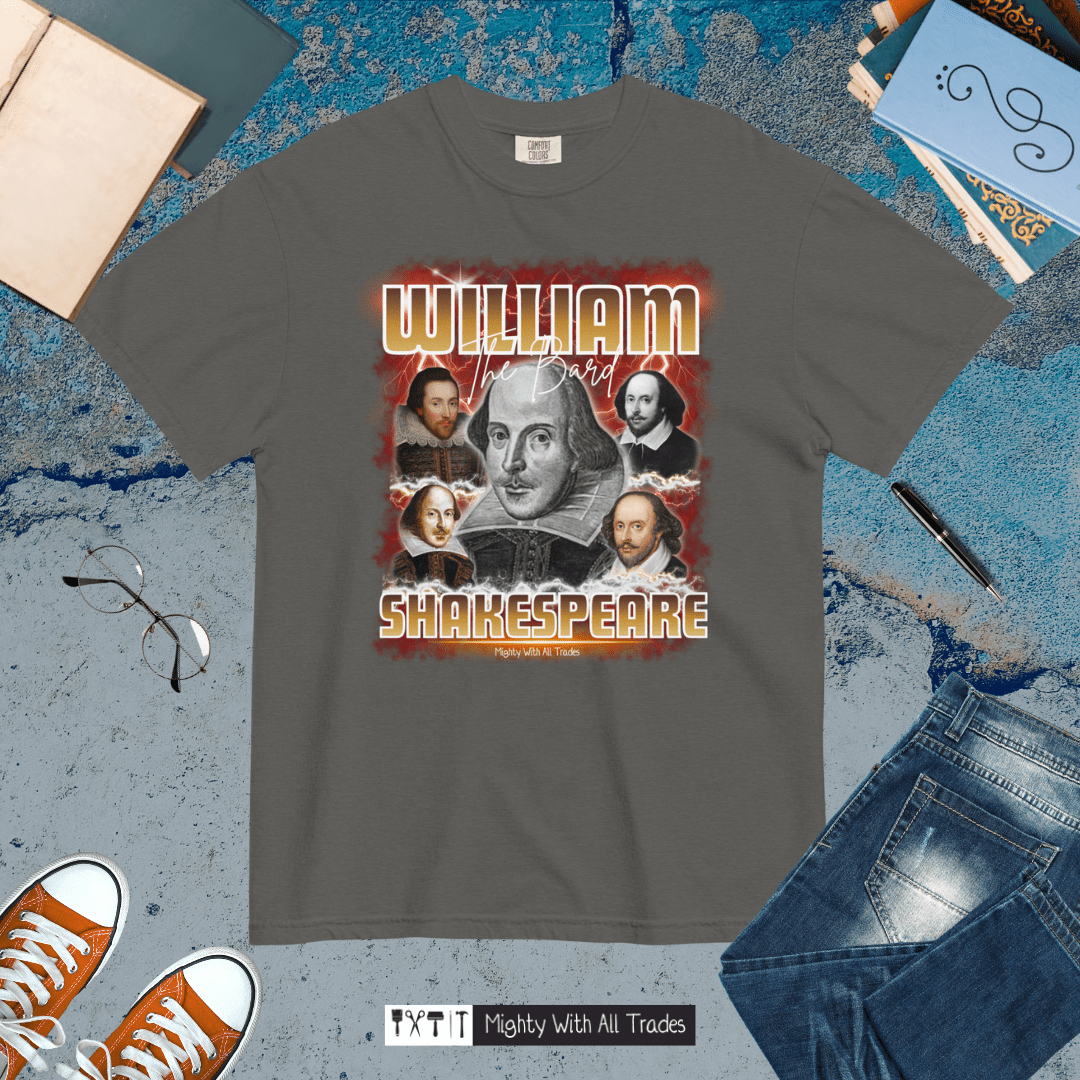Shakespeare Bootleg (Comfort Colors) T-shirt T-Shirts S