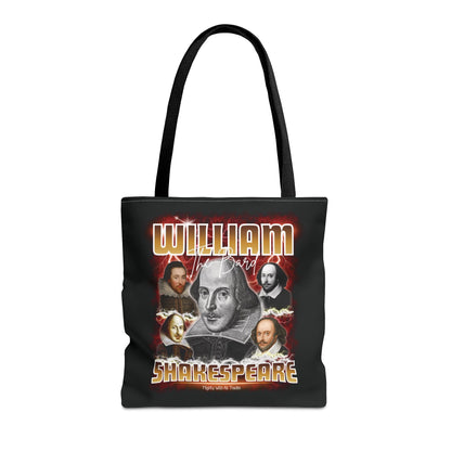 Shakespeare Bootleg Tote Bag Bags 16" × 16''