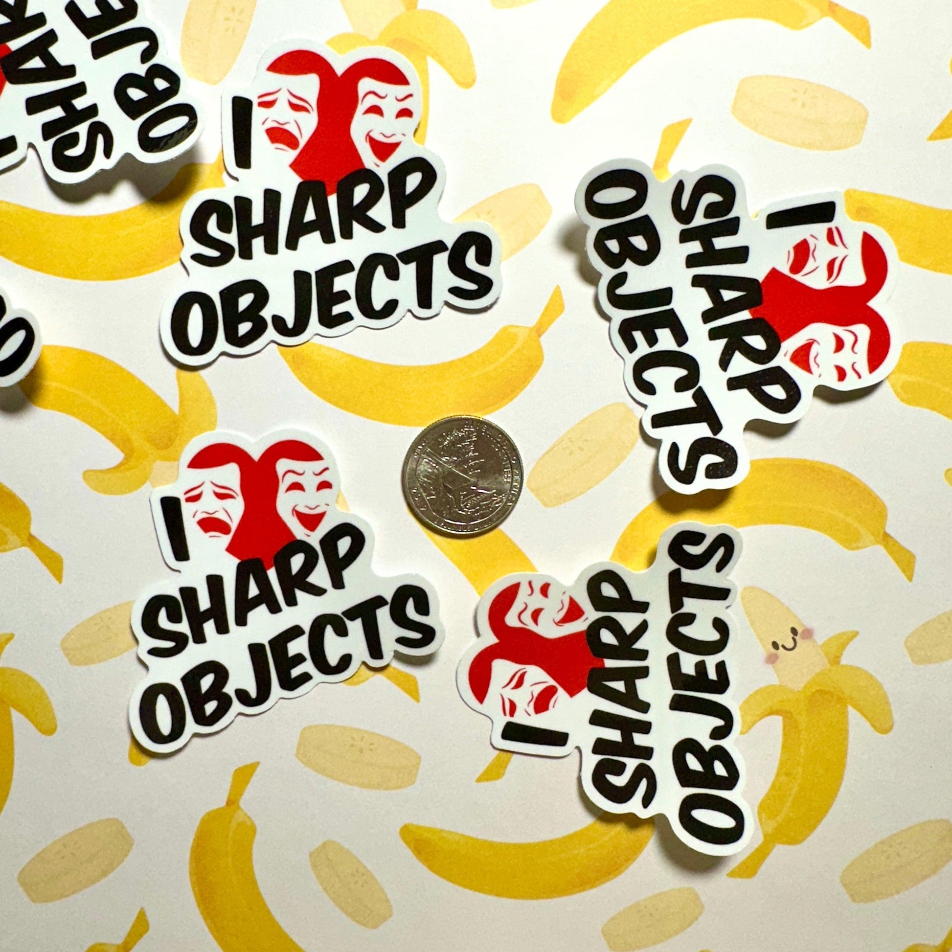 Sharp Objects Sticker Stickers