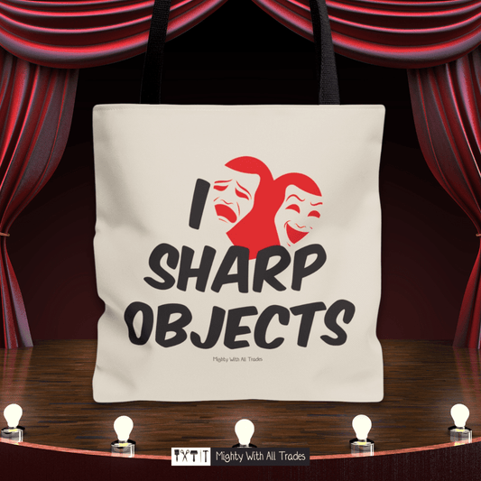 Sharp Objects Tote Bag Bags 16" × 16''