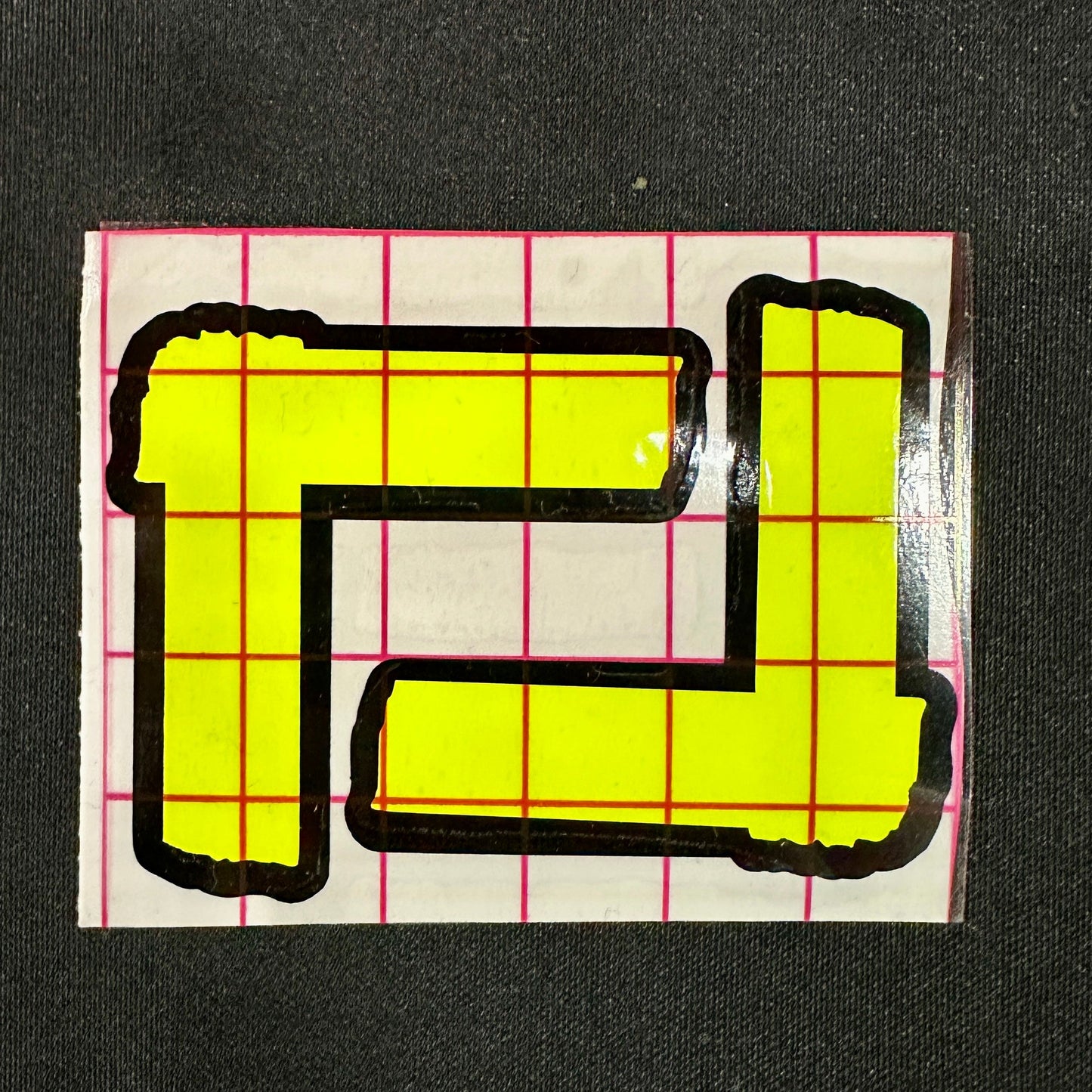 Spike Tape Vinyl Decals Stickers Yellow