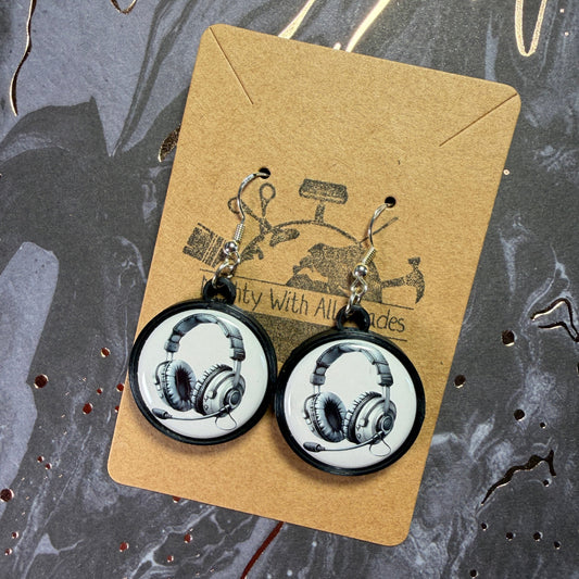 Stage Manager Headset Coquette Earrings Earrings Headset