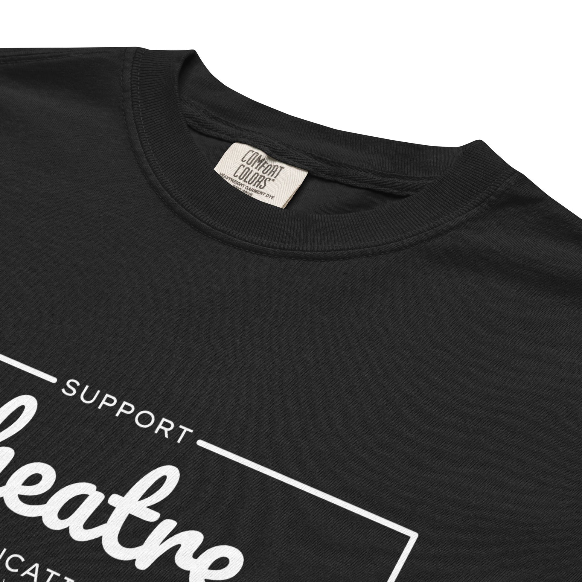 Support Theatre Education (Comfort Colors) T-shirt T-Shirts S