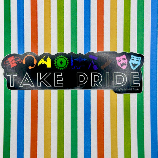 Take Pride Sticker Pride