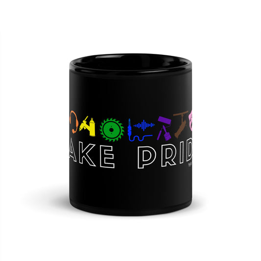 Take Pride Tech Black Mug Mugs 11 oz