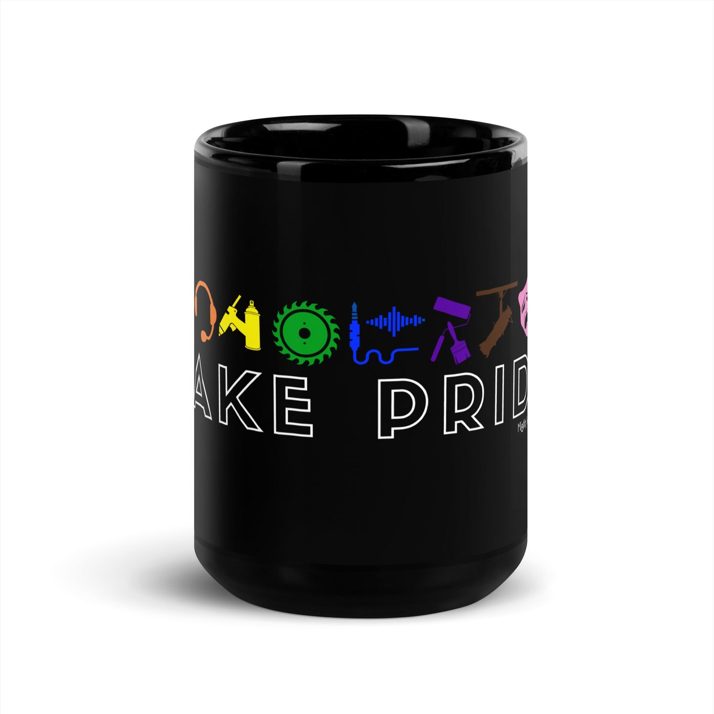Take Pride Tech Black Mug Mugs 11 oz
