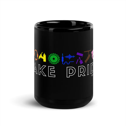 Take Pride Tech Black Mug Mugs 11 oz
