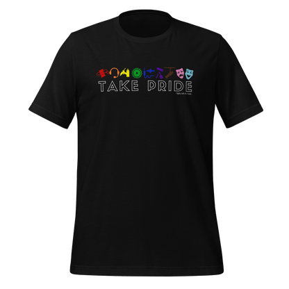 Take Pride Tech T-shirt T-Shirts S
