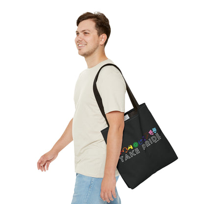 Take Pride Tech Tote Bag Bags 16" × 16''