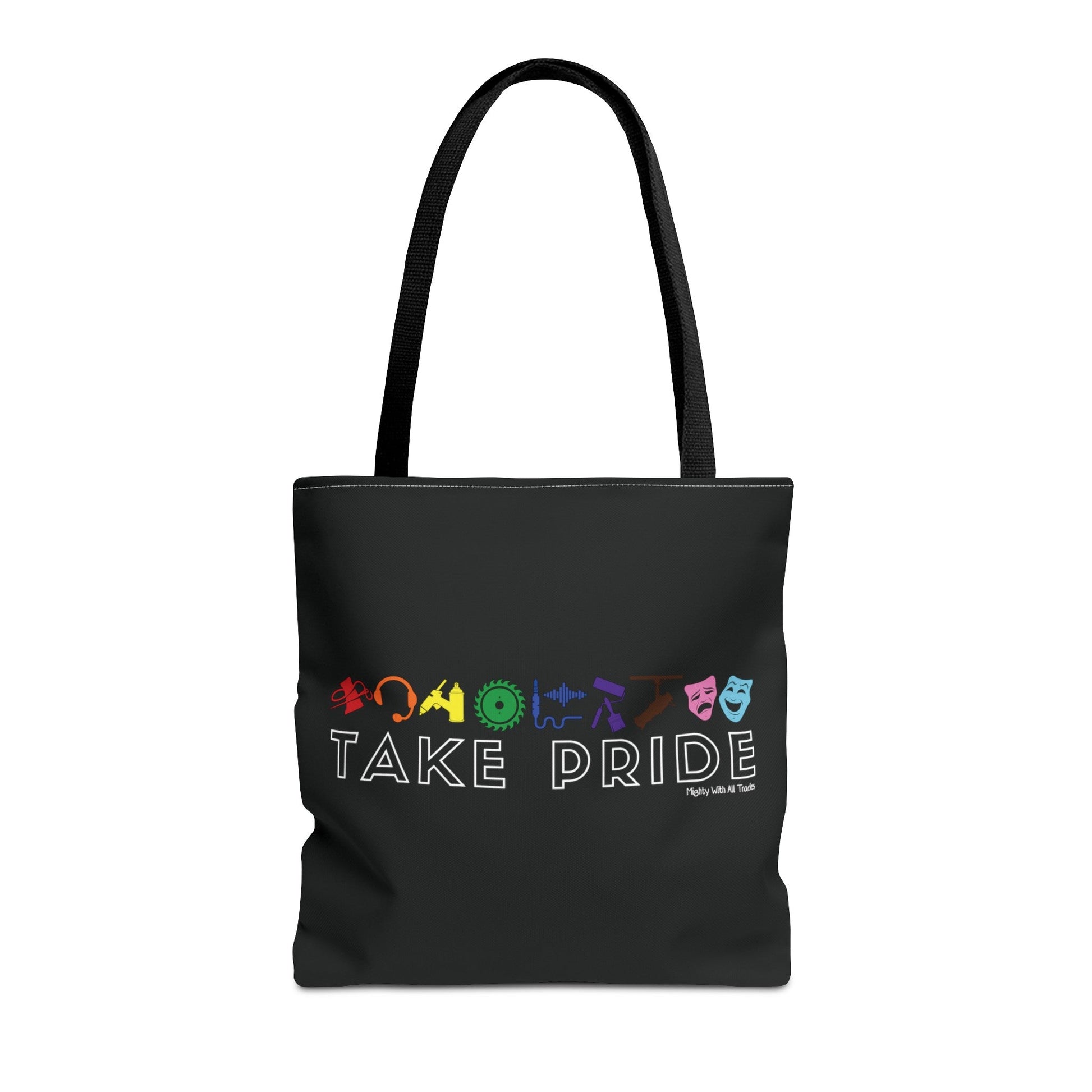 Take Pride Tech Tote Bag Bags 16" × 16''
