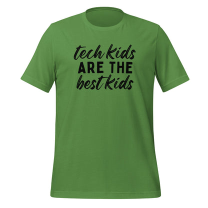 Tech Kids T-shirt - Black Font T-Shirts Leaf