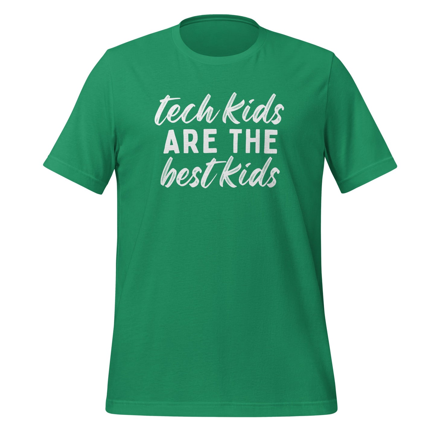 Tech Kids T-shirt - White Font T-Shirts Kelly