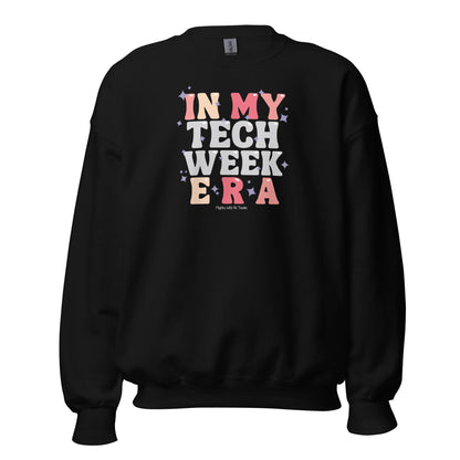 Tech Week Era Sweatshirt Sweatshirt Black