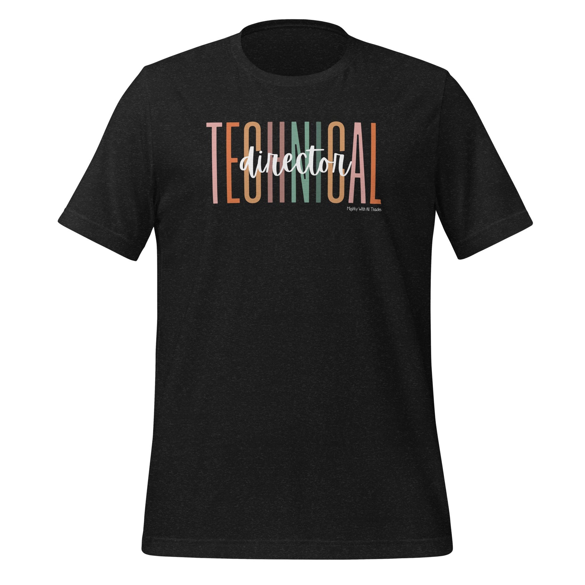 Technical Director Overscript T-shirt T-Shirts Black Heather