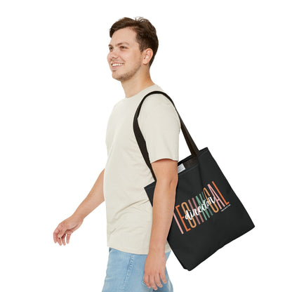 Technical Director Overscript Tote Bag Bags 16" × 16''
