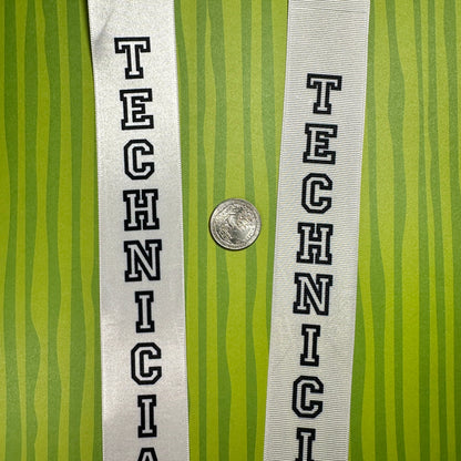 Technician Homecoming Ribbon, 1 - 1/2" Appliques & Patches Satin