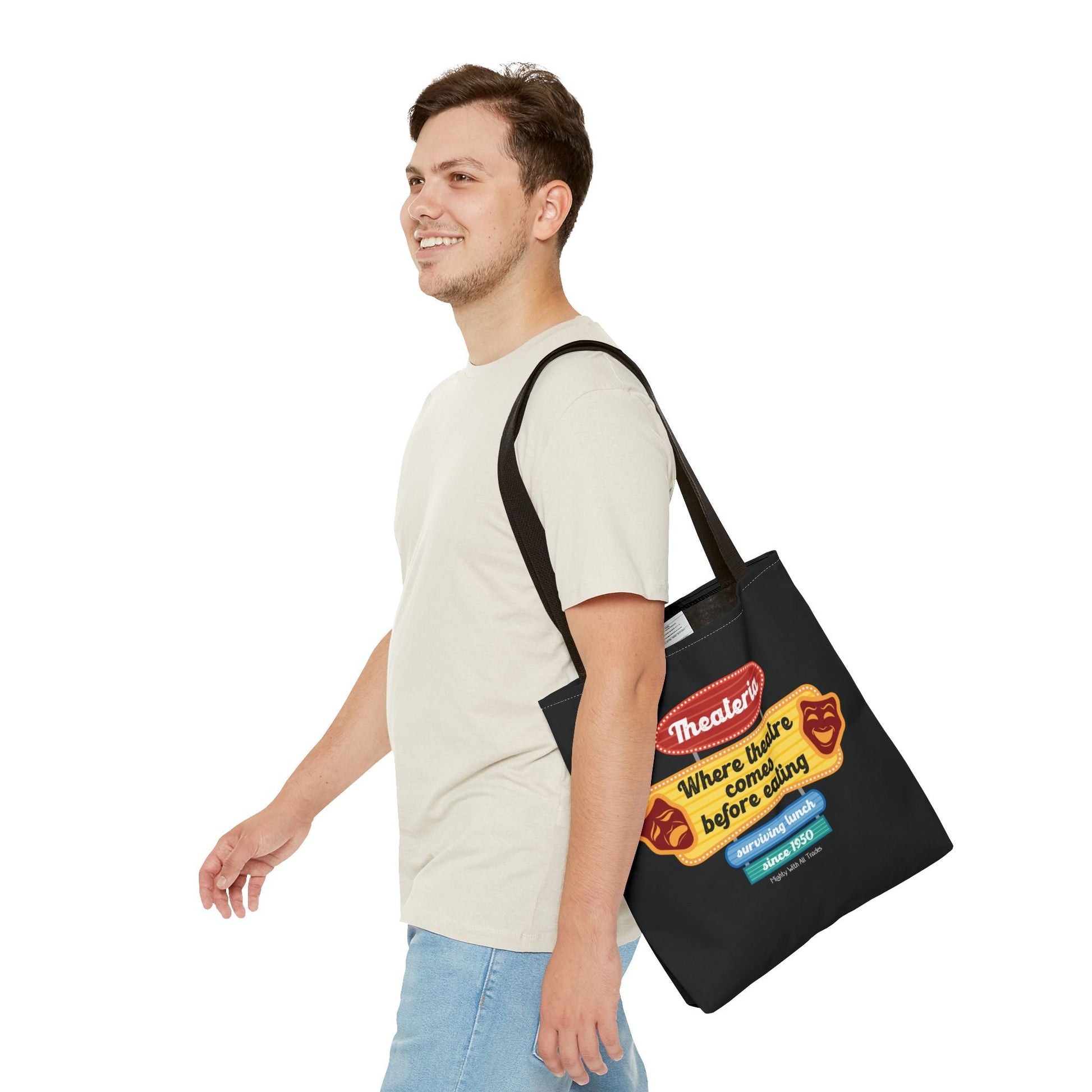 Theateria Tote Bag Bags 16" × 16''