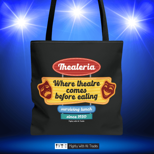 Theateria Tote Bag Bags 16" × 16''