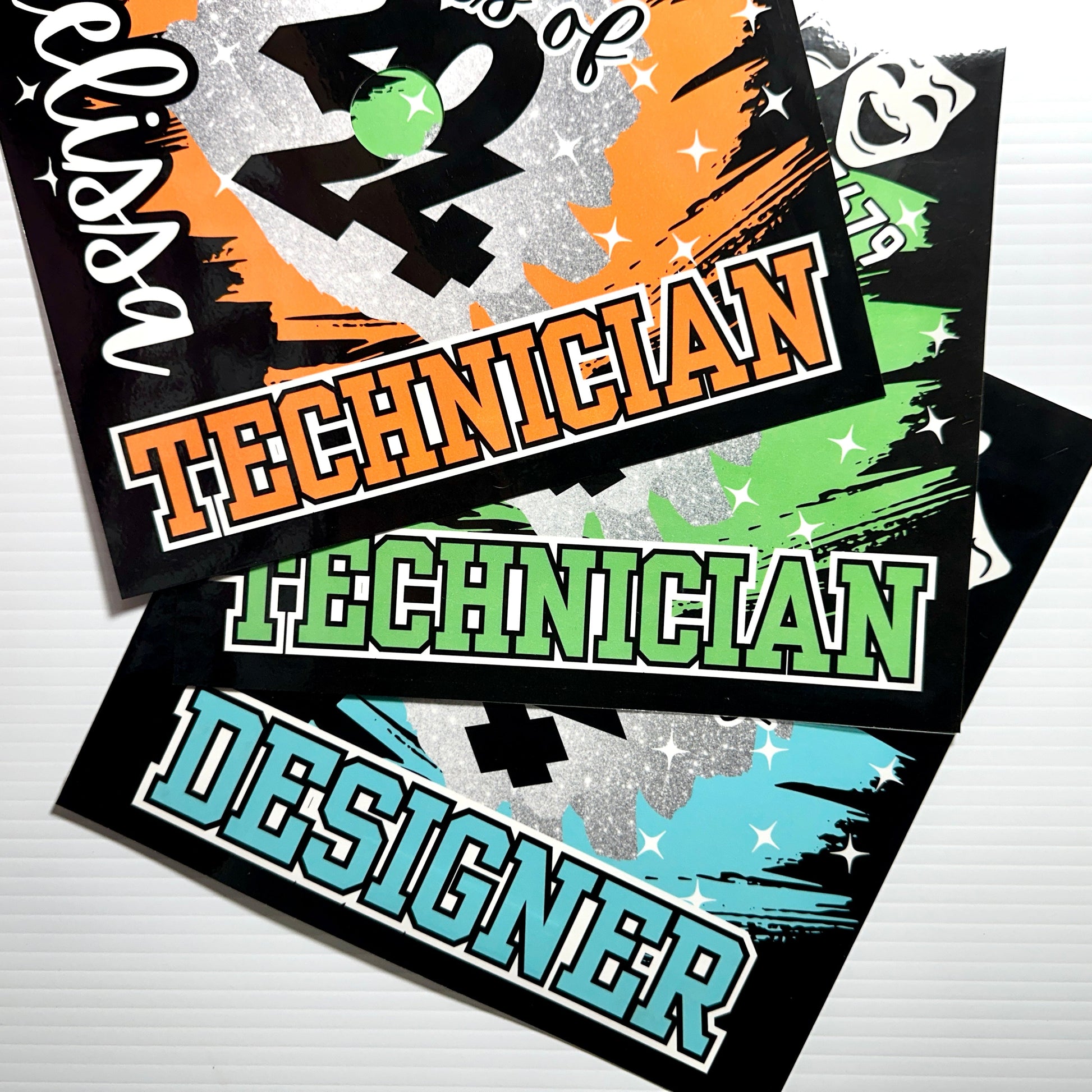 Theatre Graduation Cap Topper - CLICK TO PERSONALIZE Party Hat Technician