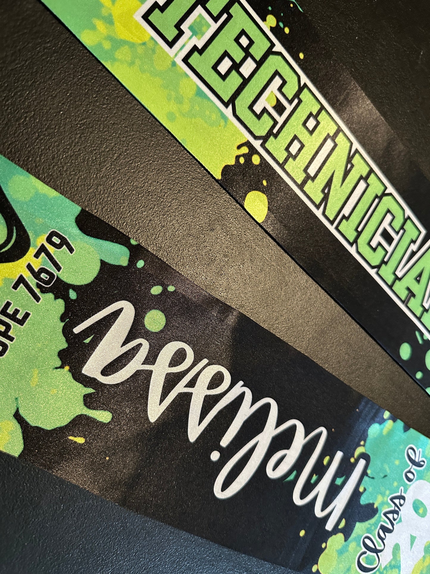 Theatre Graduation Stole - CLICK TO PERSONALIZE Technician