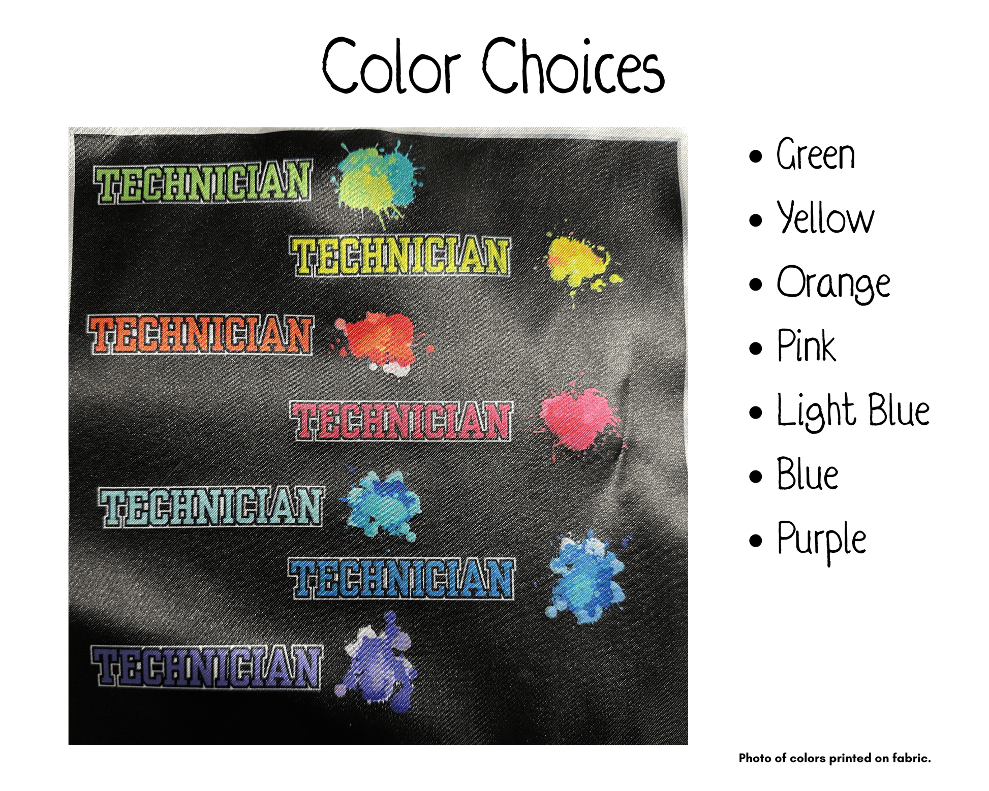 Theatre Graduation Stole - CLICK TO PERSONALIZE Technician