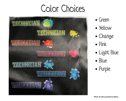 Theatre Graduation Stole - CLICK TO PERSONALIZE Technician