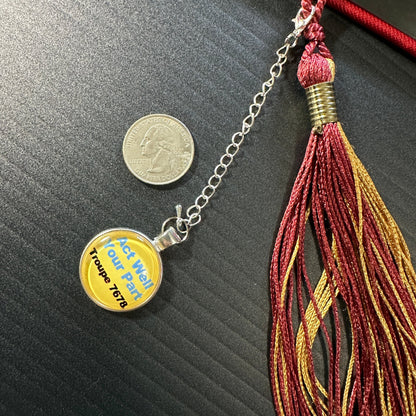 Theatre Graduation Tassel Charm - CLICK TO PERSONALIZE Charms and Pendants
