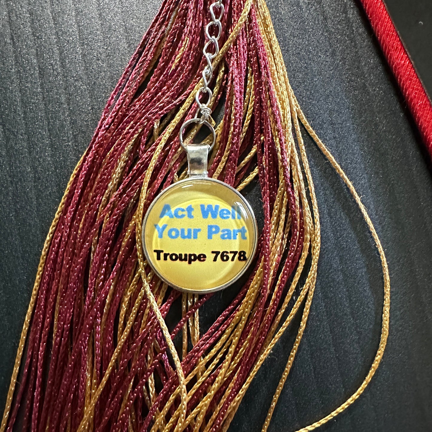 Theatre Graduation Tassel Charm - CLICK TO PERSONALIZE Charms and Pendants