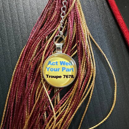 Theatre Graduation Tassel Charm - CLICK TO PERSONALIZE Charms and Pendants
