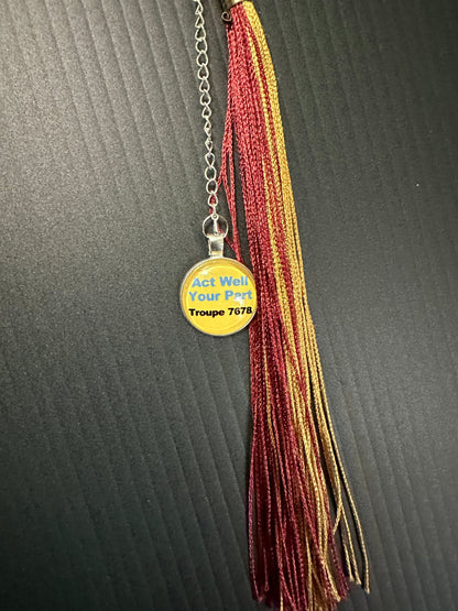 Theatre Graduation Tassel Charm - CLICK TO PERSONALIZE Charms and Pendants