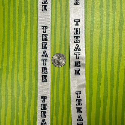 Theatre Homecoming Ribbon, 7/8" Appliques & Patches Satin