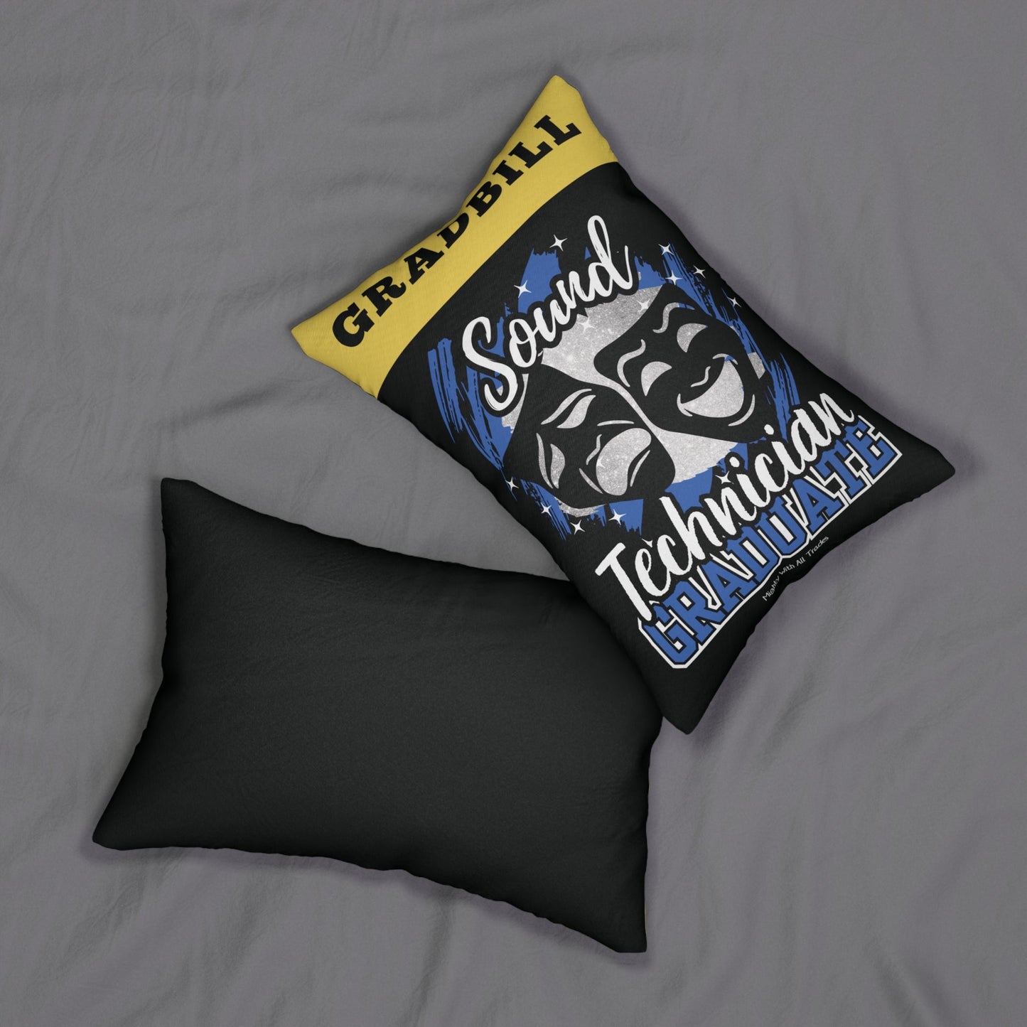 Theatre Technician Graduate Pillow - Sound Home Decor 20" × 14"